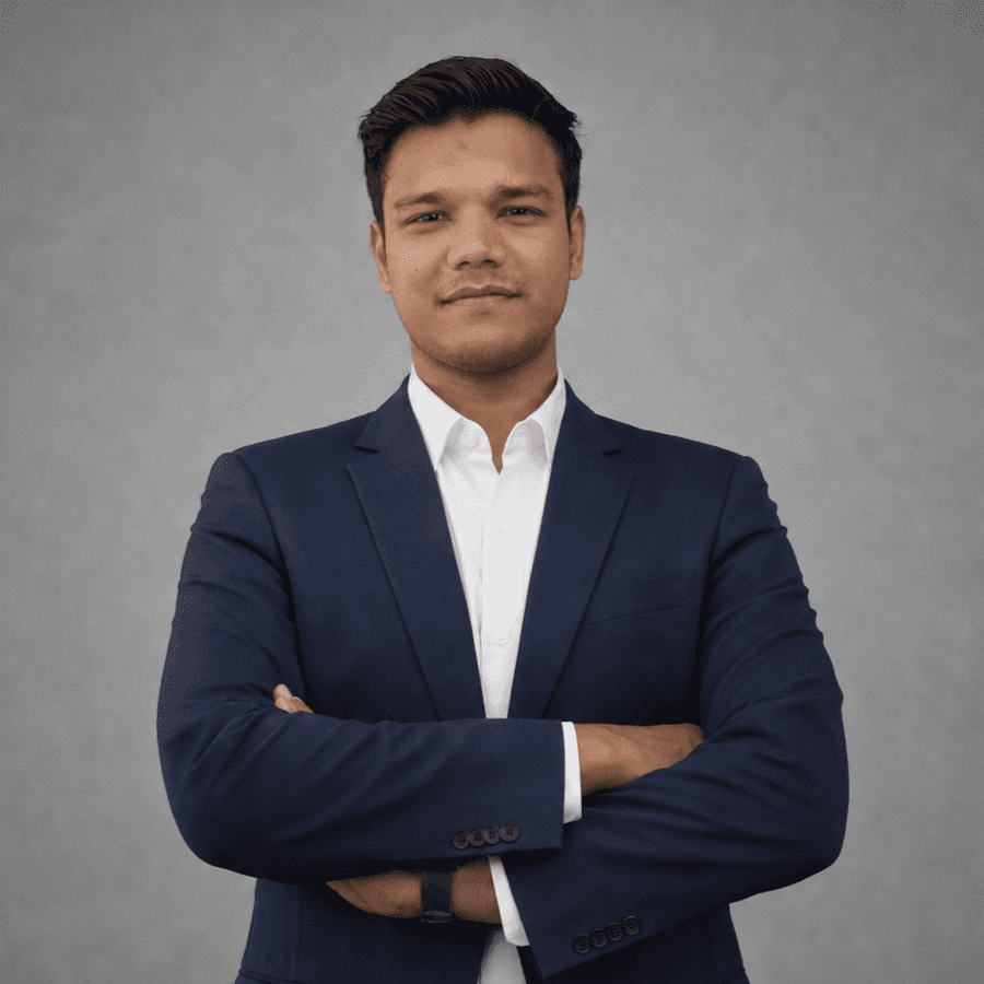 Portrait of Ubaid Hussain